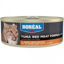 BOREAL Корм Влажный д/кошек красное мясо тунца в соусе с курицей 156 г