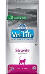 Farmina Vet Life (Фармина Вет Лайф) Struvite Сухой лечебный корм для кошек при мочекаменной болезни МКБ для растворения струвитных камней 2 кг