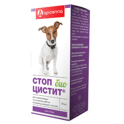 Apicenna Стоп Цистит БИО - Суспензия для собак, 50 мл