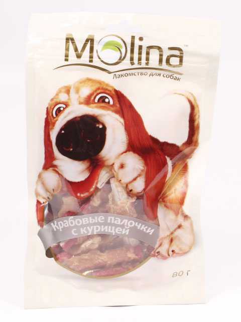 Molina (Молина) - Крабовые палочки с Курицей для собак